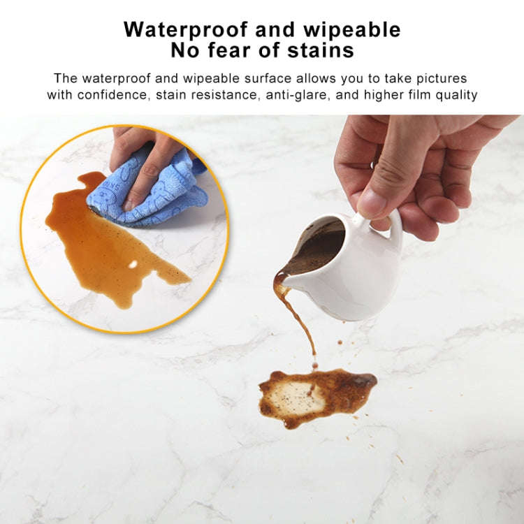 60 x 60cm Single Side Retro PVC Photography Backdrops Board(Oak Grain)