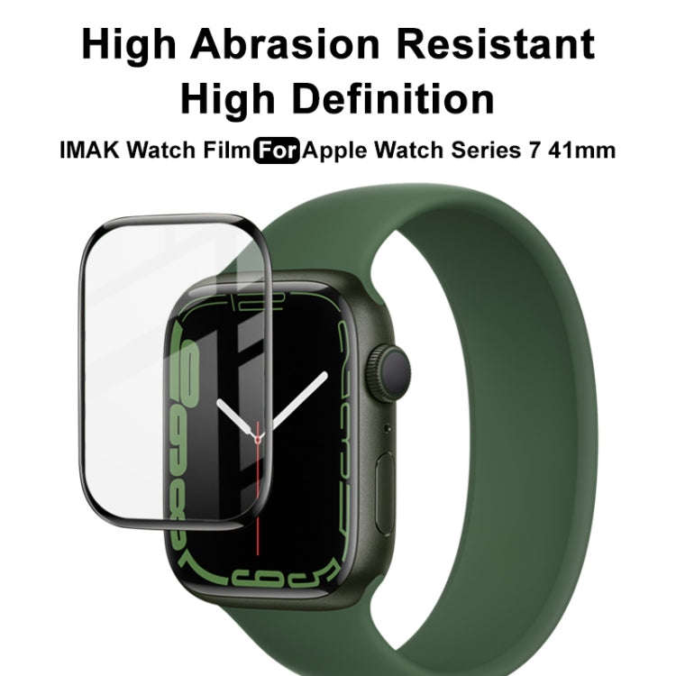 IMAK Plexiglass HD Watch Protective Film For Apple Watch 7 41mm