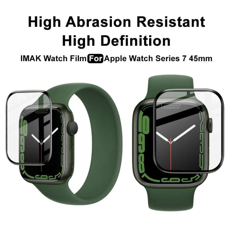 IMAK Plexiglass HD Watch Protective Film For Apple Watch 7 45mm