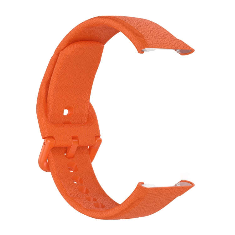 For OPPO Watch Free NFC Version Sport Silicone Watch Band(Orange)