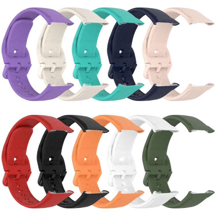 For OPPO Watch Free NFC Version Sport Silicone Watch Band(Ink Blue)