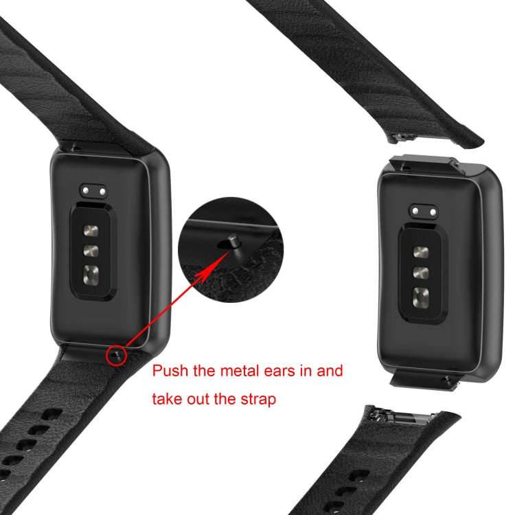 For OPPO Watch Free NFC Version Sport Silicone Watch Band(Ink Blue)
