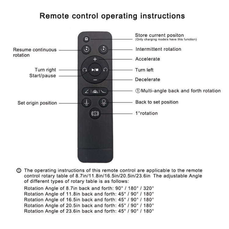 52cm Remote Control Electric Rotating Turntable Display Stand Video Shooting Props Turntable, Plu...