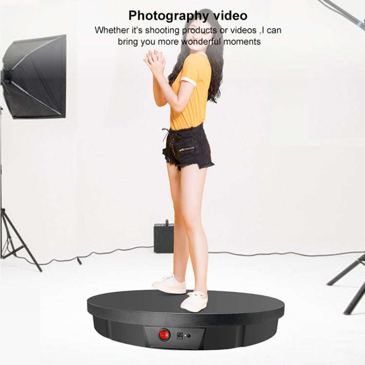 52cm Remote Control Electric Rotating Turntable Display Stand Video Shooting Props Turntable, Plu...