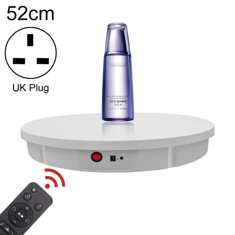 52cm Remote Control Electric Rotating Turntable Display Stand Video Shooting Props Turntable, Plu...