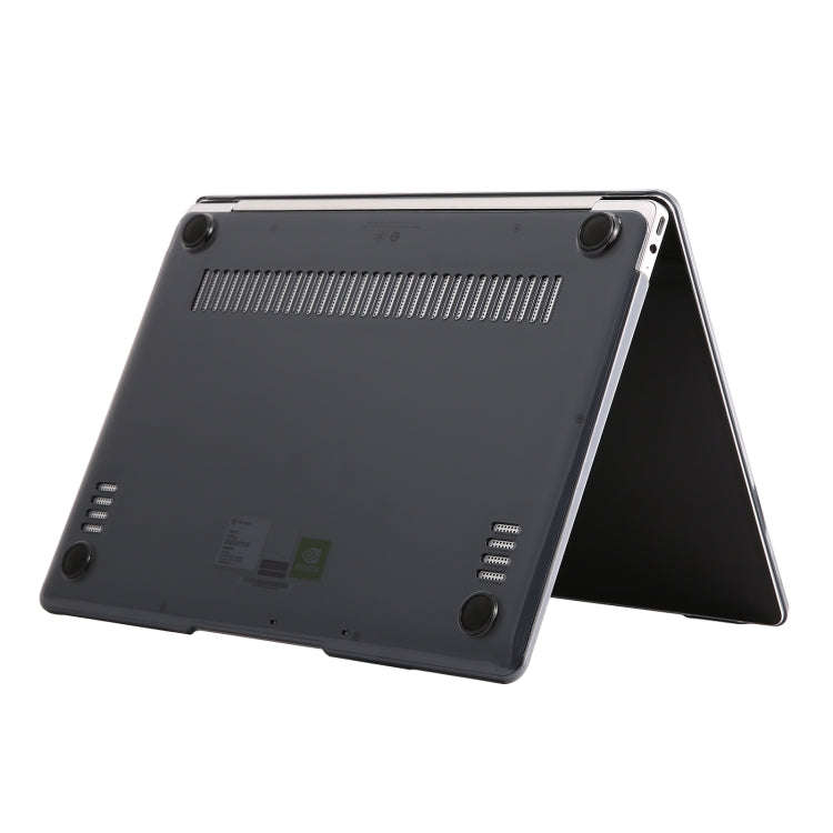 For Huawei MateBook D 14 / MagicBook 14 / X14 Shockproof Crystal Laptop Protective Case(Black)