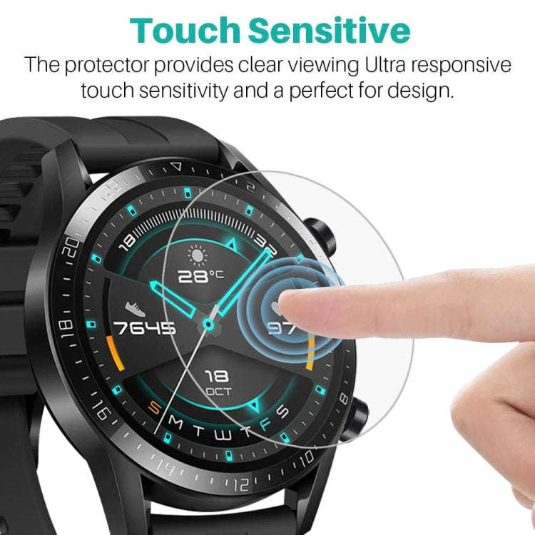 D34mm 10 PCS TPU Round HD Soft Hydrogel Film Watch Screen Protector