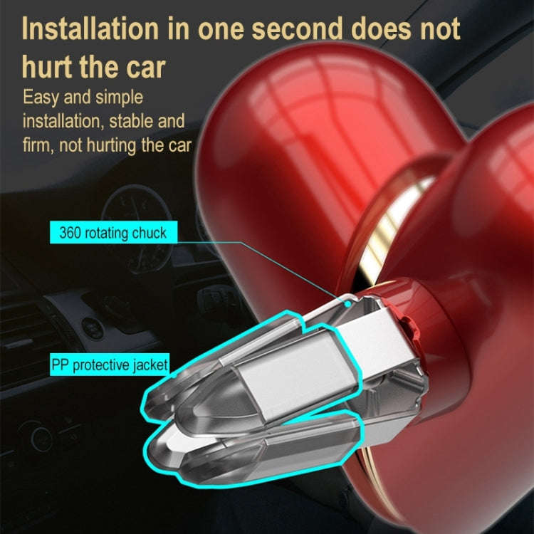 Deformable Car Air Outlet Fragrance Ornaments(Blue)