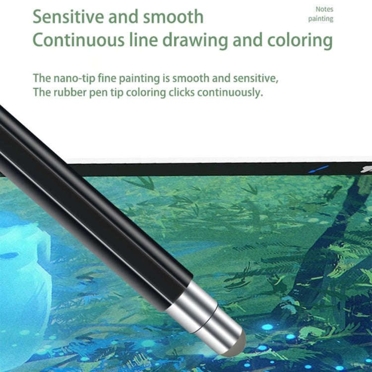 JB06 Universal Magnetic Nano Pen Tip + Disc Pen Tip Stylus Pen for Mobile Phones and Tablets(White)