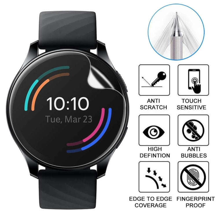For OnePlus Watch Soft Hydrogel Film Watch Screen Protector