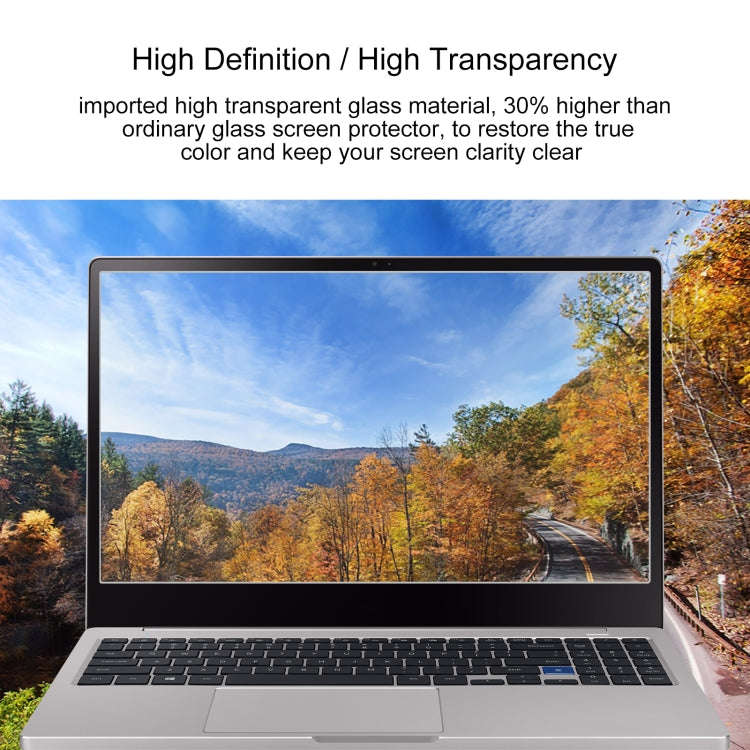 Laptop Screen HD Tempered Glass Protective Film For Samsung Galaxy Book Flex 15.6 inch