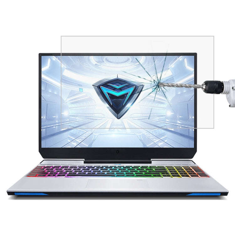For MACHENIKE F117 15.6 inch Laptop Screen HD Tempered Glass Protective Film