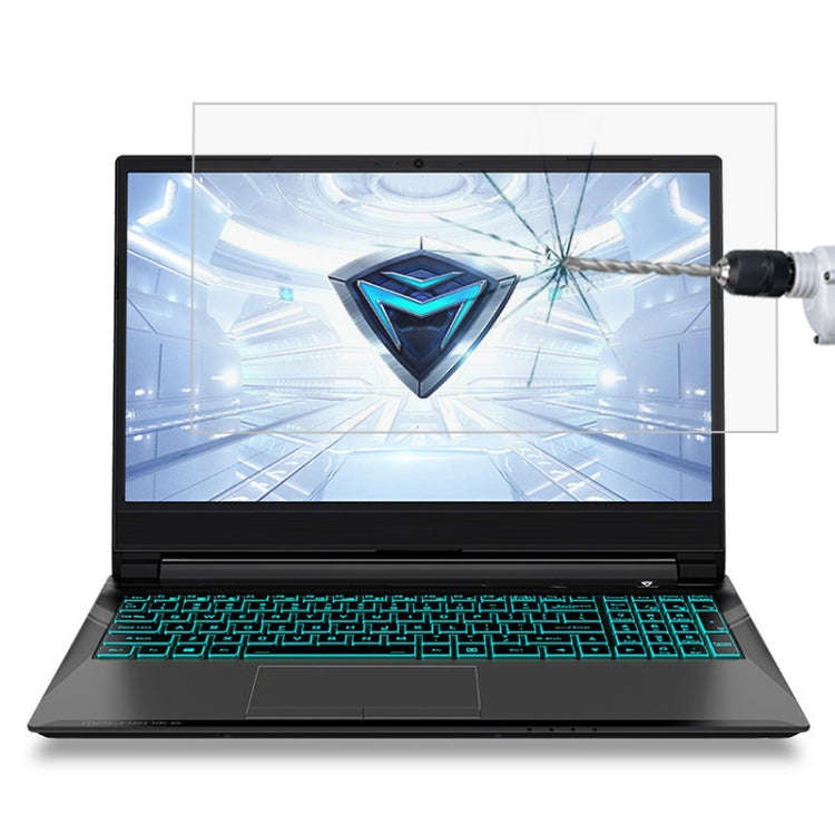 For MACHENIKE T58-T 15.6 inch Laptop Screen HD Tempered Glass Protective Film