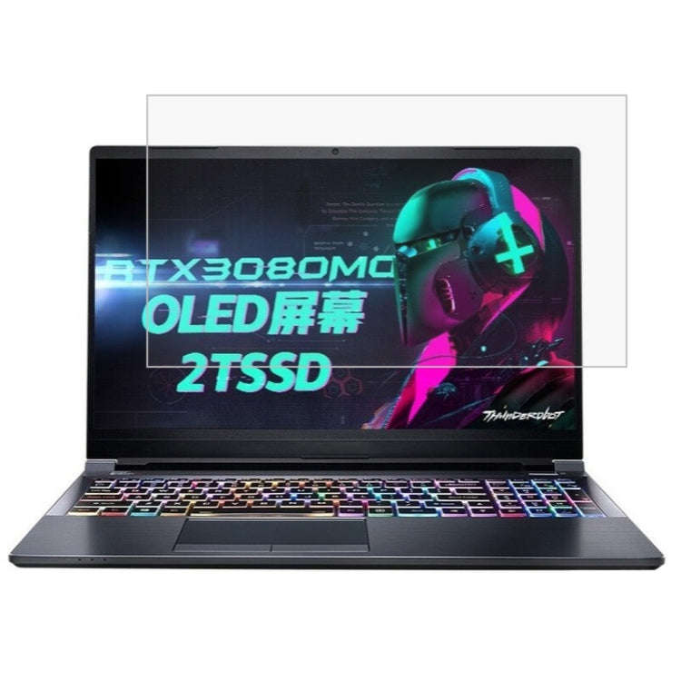 For Thunderobot 911 P1 15.6 inch Laptop Screen HD Tempered Glass Protective Film