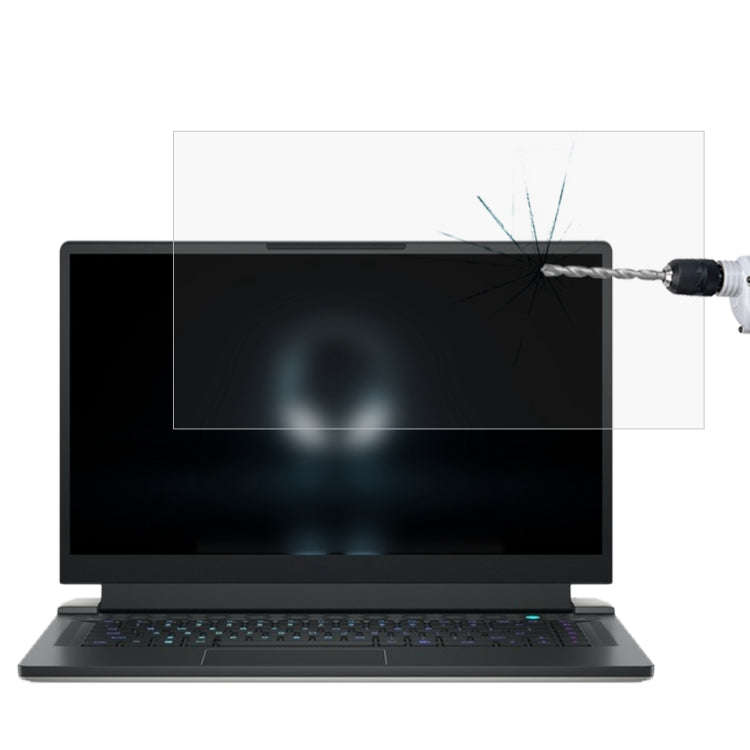 Laptop Screen HD Tempered Glass Protective Film For Alienware X15 R1 15.6 inch