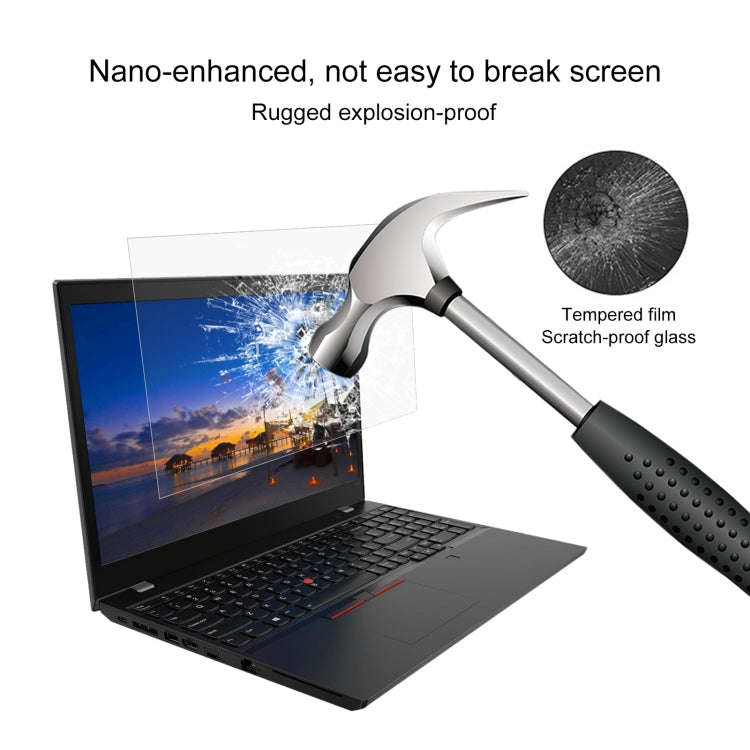 Laptop Screen HD Tempered Glass Protective Film For ThinkPad P52s 15.6 inch