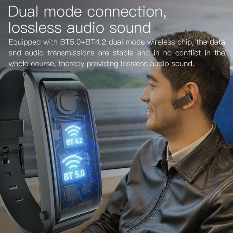 JAKCOM F2 1.28 inch TFT Color Screen Bluetooth Earphone Smart Watch, Support Sleep Monitoring / H...