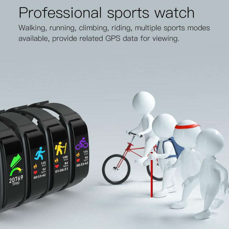 JAKCOM F2 1.28 inch TFT Color Screen Bluetooth Earphone Smart Watch, Support Sleep Monitoring / H...