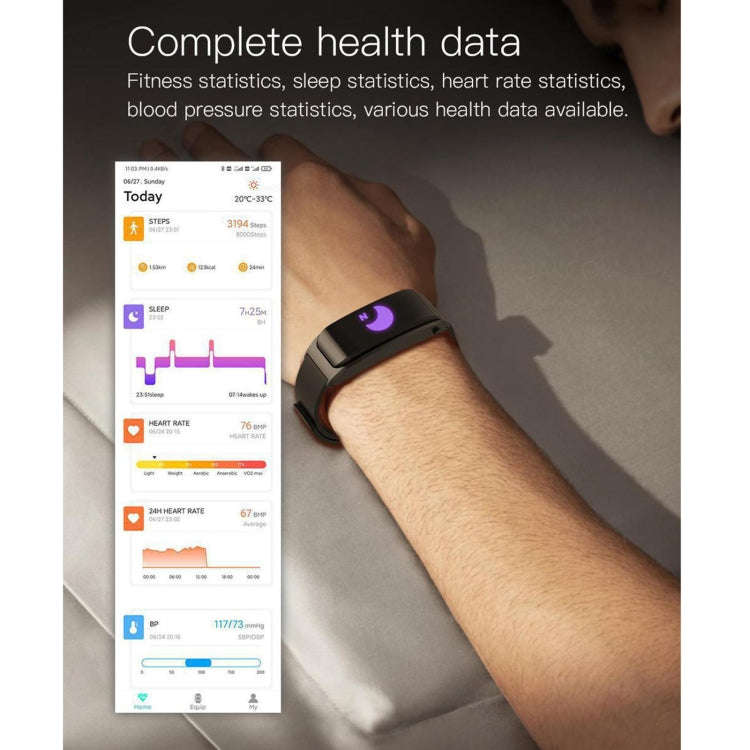 JAKCOM F2 1.28 inch TFT Color Screen Bluetooth Earphone Smart Watch, Support Sleep Monitoring / H...