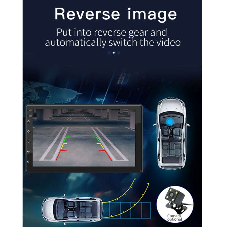 S-072A 7 inch IPS Screen Car Android Player GPS Navigation Bluetooth Touch Radio, Support Mirror ...