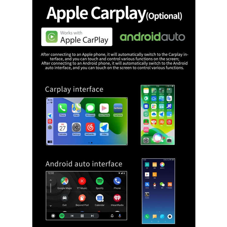 S-9090 9 inch HD Screen Car Android Player GPS Navigation Bluetooth Touch Radio, Support Mirror L...
