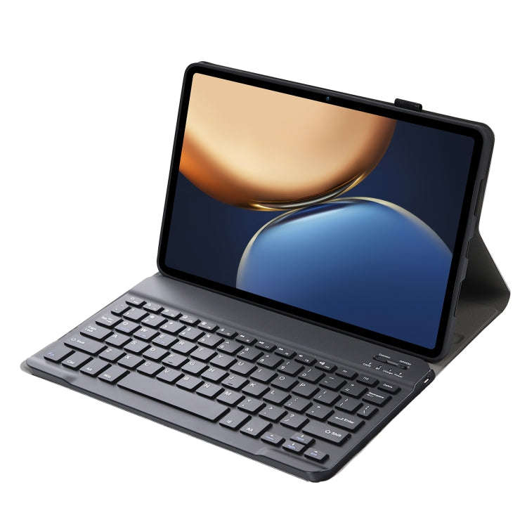 AHV7 Lambskin Texture Ultra-thin Bluetooth Keyboard Leather Tablet Case For Honor Pad V8 / Tablet...