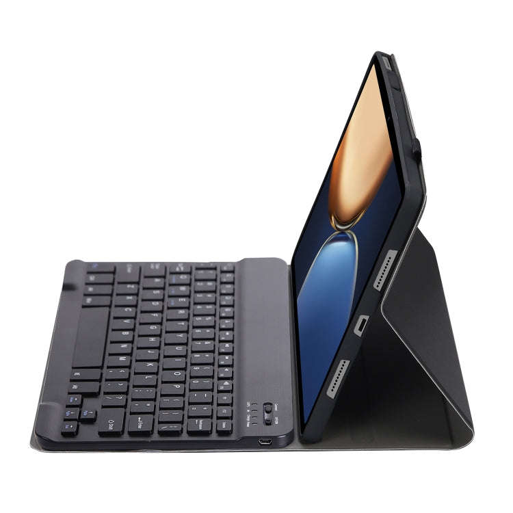 AHV7 Lambskin Texture Ultra-thin Bluetooth Keyboard Leather Tablet Case For Honor Pad V8 / Tablet...