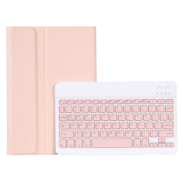 AHV7 Lambskin Texture Ultra-thin Bluetooth Keyboard Leather Tablet Case For Honor Pad V8 / Tablet...