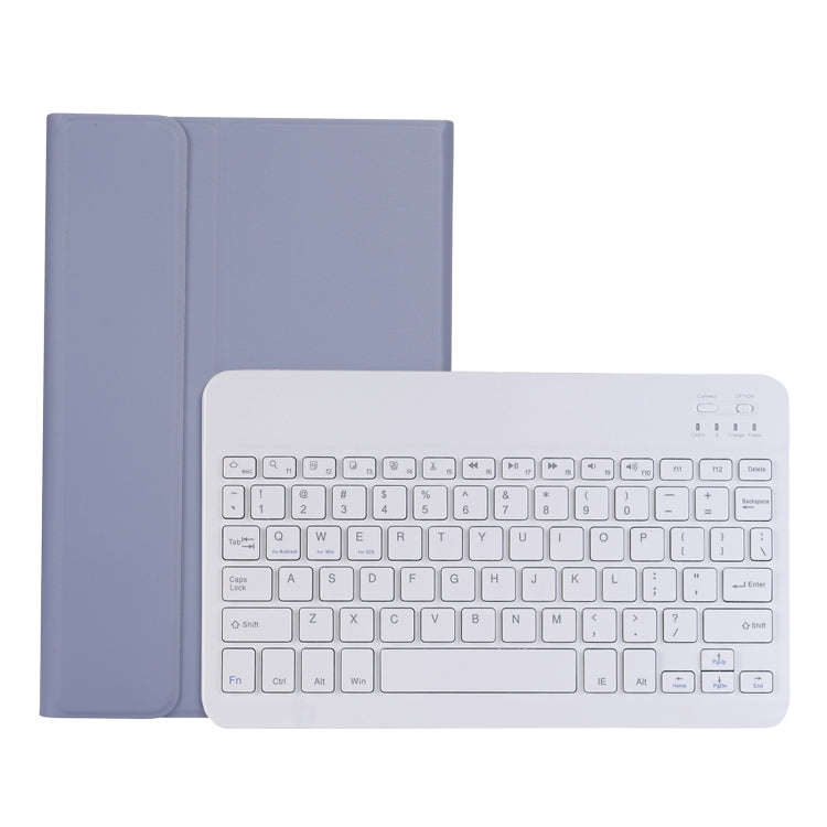 AHV7 Lambskin Texture Ultra-thin Bluetooth Keyboard Leather Tablet Case For Honor Pad V8 / Tablet...