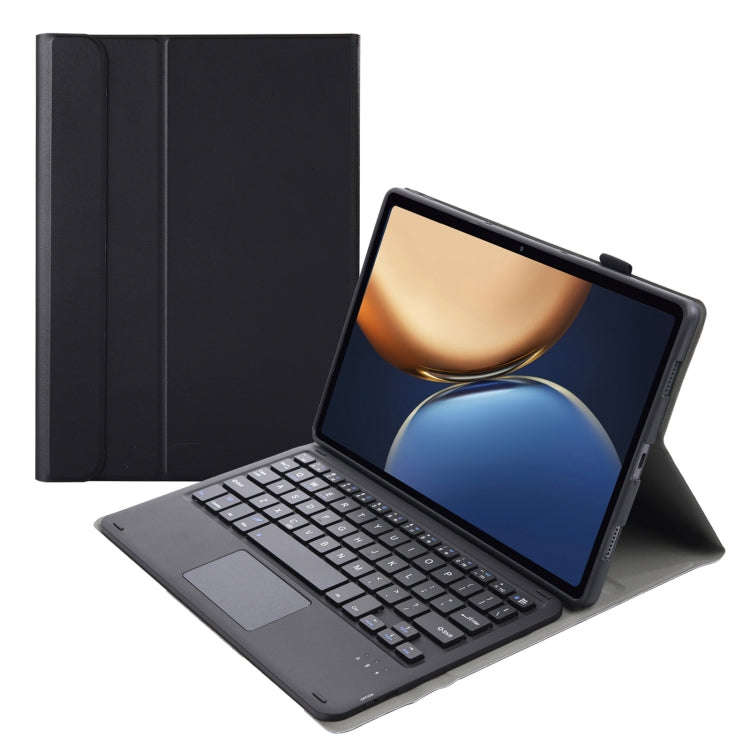 AHV7-A Lambskin Texture Ultra-thin Bluetooth Keyboard Leather Tablet Case with Touchpad For Honor...