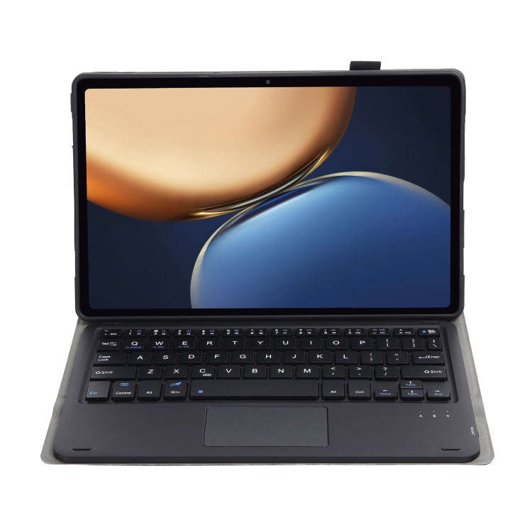 AHV7-A Lambskin Texture Ultra-thin Bluetooth Keyboard Leather Tablet Case with Touchpad For Honor...