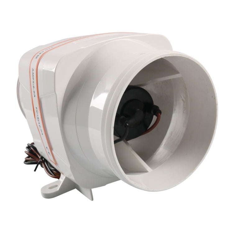 A6608-01 4 inch 12V 6-Blade Yacht Exhaust Fan