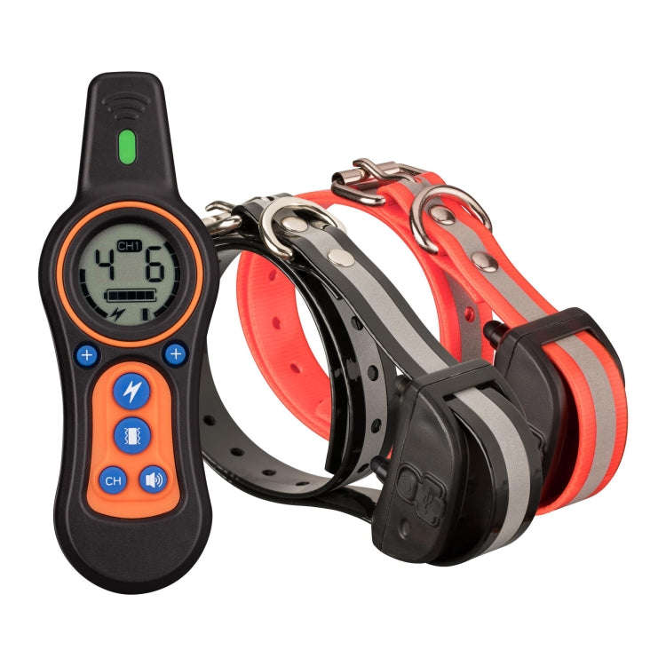 WL-0225 Remote Control Trainer Training Dog Barking Control Collar, Style:1 to 2