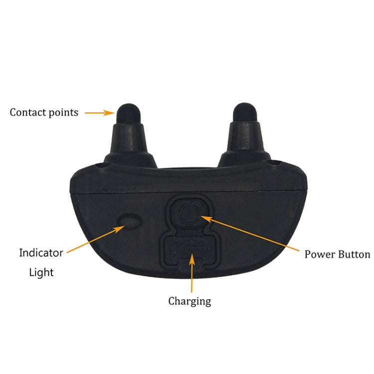 WL-0225 Remote Control Trainer Training Dog Barking Control Collar, Style:1 to 2