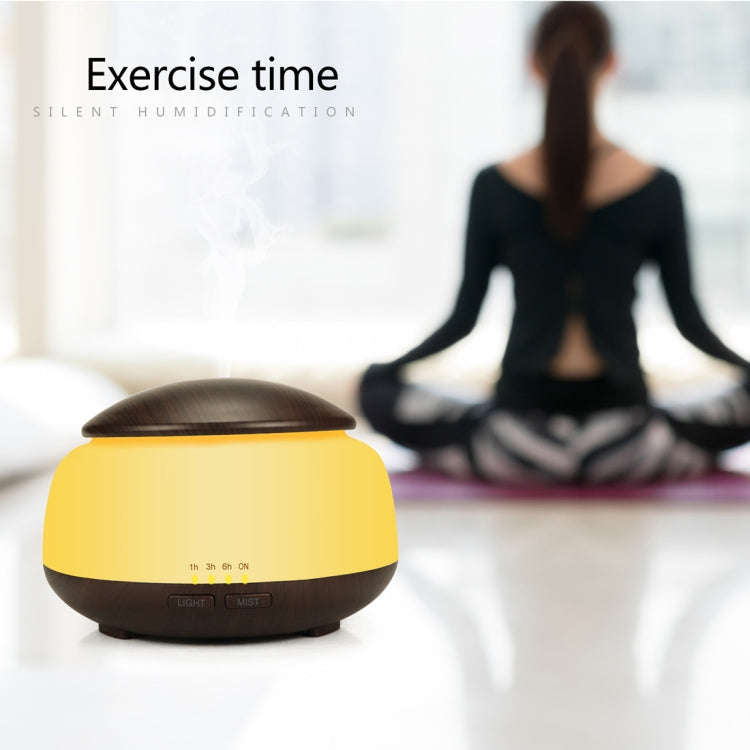 Wood Grain Humidifier Air Purifier Ultrasonic Atomization Household Aromatherapy Machine with Col...