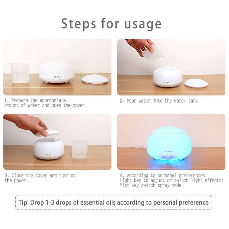Wood Grain Humidifier Air Purifier Ultrasonic Atomization Household Aromatherapy Machine with Col...