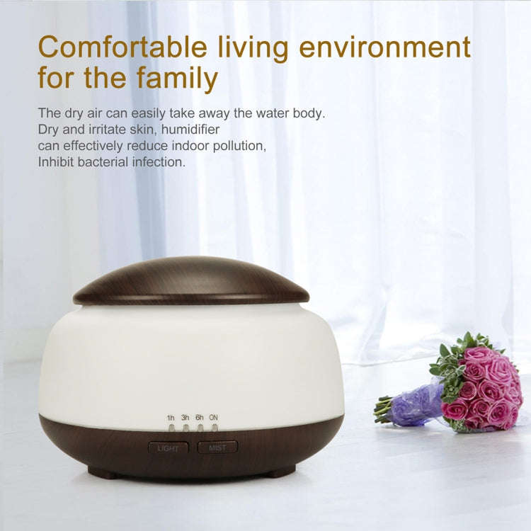 Wood Grain Humidifier Air Purifier Ultrasonic Atomization Household Aromatherapy Machine with Col...