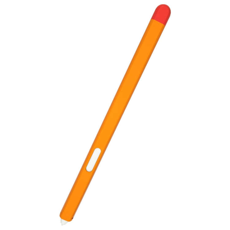 Contrast Color Stylus Pen Protective Case for Samsung Galaxy Tab S Pen(Yellow Red)