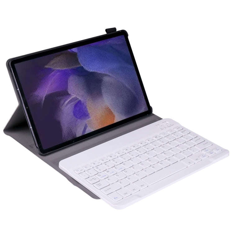 A08 Ultra-thin Bluetooth Keyboard Leather Case For Samsung Galaxy Tab A8 2021 SM-X205 / SM-X200(R...