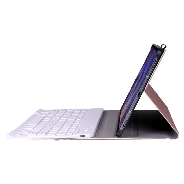 A08 Ultra-thin Bluetooth Keyboard Leather Case For Samsung Galaxy Tab A8 2021 SM-X205 / SM-X200(R...