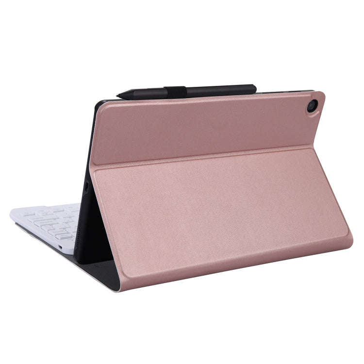 A08 Ultra-thin Bluetooth Keyboard Leather Case For Samsung Galaxy Tab A8 2021 SM-X205 / SM-X200(R...