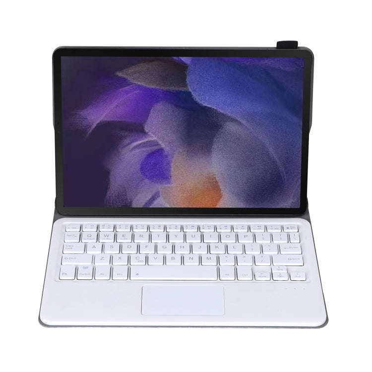 A08-A Ultra-thin Bluetooth Keyboard Leather Case with Touchpad For Samsung Galaxy Tab A8 2021 SM-...