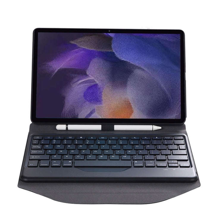 BA08 Diamond Texture Bluetooth Keyboard Leather Case with Triangle Back Support For Samsung Galax...