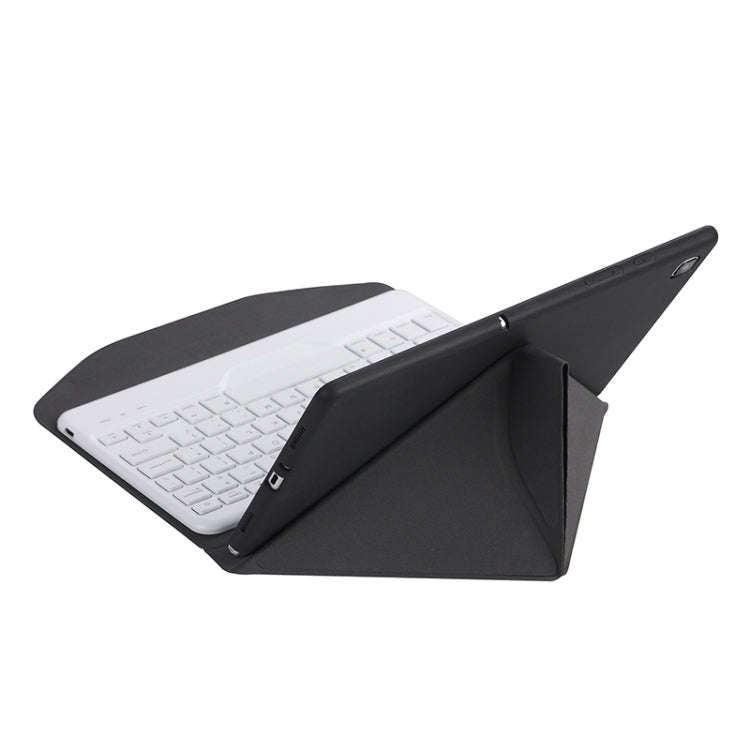 BA08 Diamond Texture Bluetooth Keyboard Leather Case with Triangle Back Support For Samsung Galax...