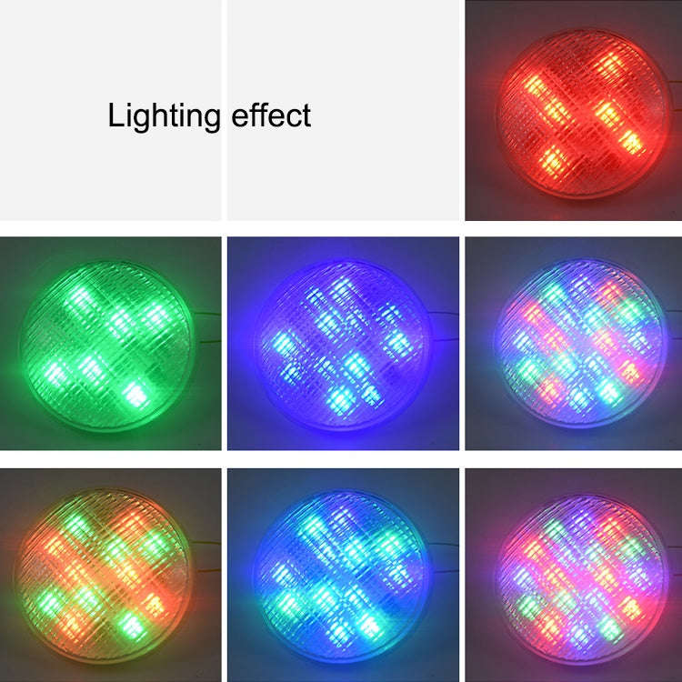 6W LED Recessed Swimming Pool Light Underwater Light Source(Colorful Light)