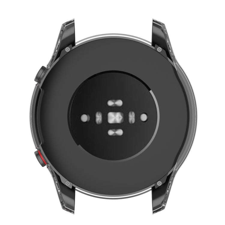 For Xiaomi Watch Color Sport PC + Tempered Glass Watch Protective Case(Transparent White)