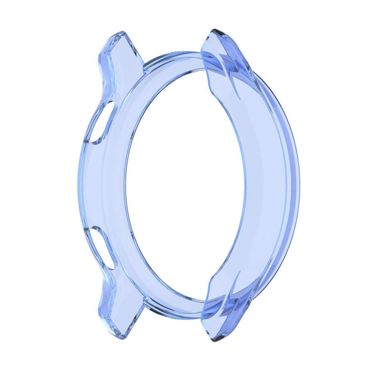 For Garmin Venu 2 Half Coverage Hollowed TPU Protective Case(Transparent Blue)