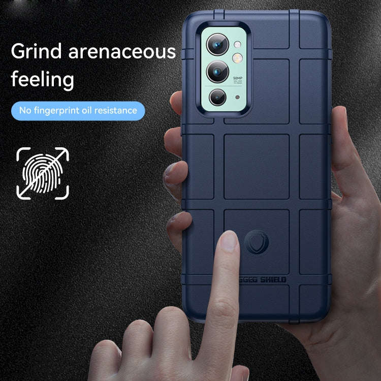 For OnePlus 9RT Full Coverage Shockproof TPU Phone Case(Blue)