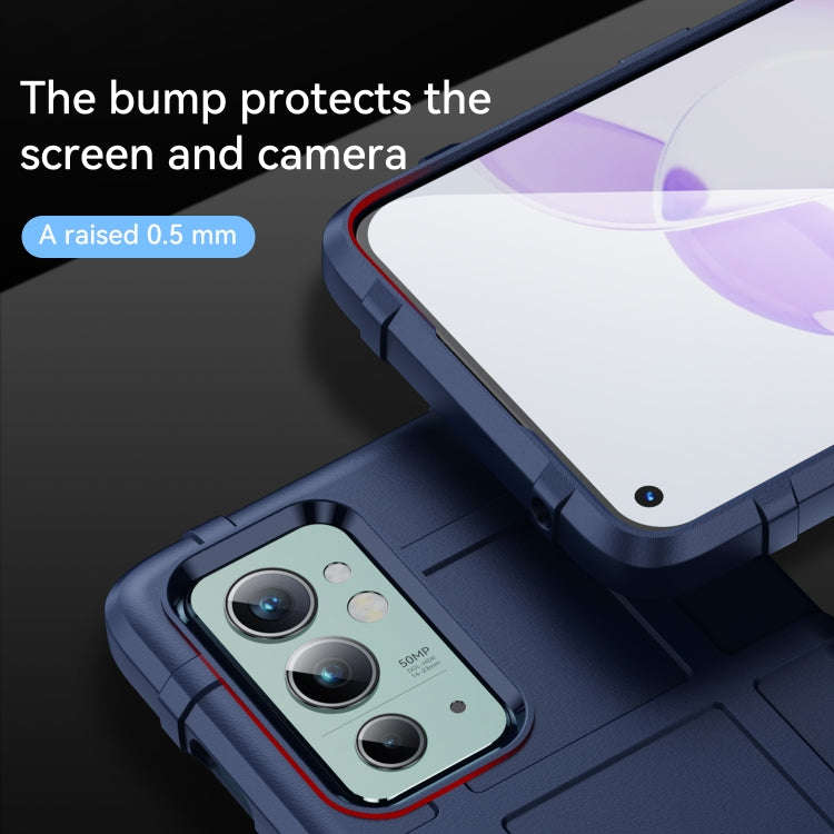 For OnePlus 9RT Full Coverage Shockproof TPU Phone Case(Blue)