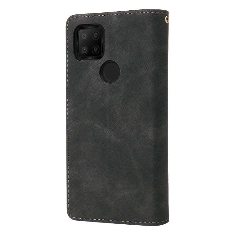 For Google Pixel 5a 5G Multifunctional Phone Leather Case with Card Slot & Holder & Zipper Wallet...